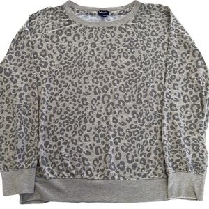 SPLENDID LEOPARD SWEATSHIRT